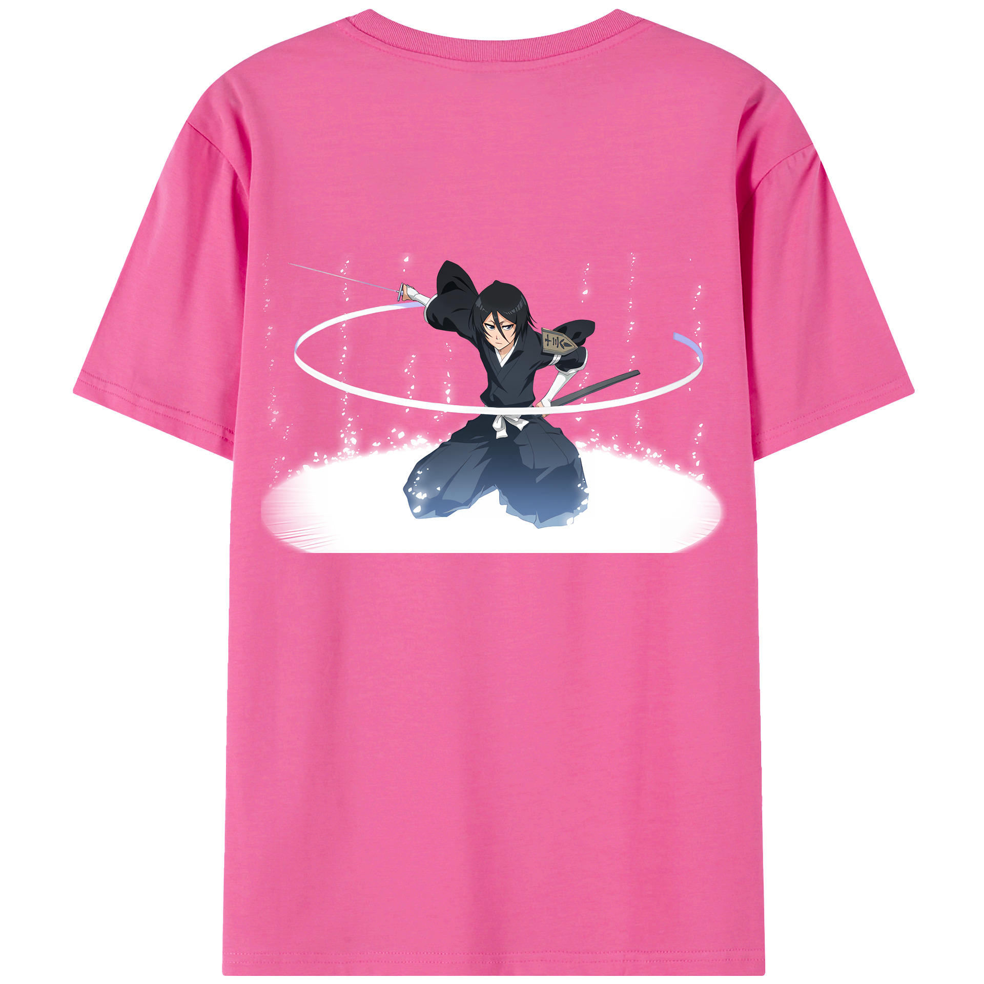 （画像用） ブリーチ 朽木ルキア BLEACH Kuchiki Rukia レディース半袖Tシャツ(バックプリント)